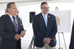 October 5, 2023 — Senator Maria Collett joined Representative Steve Malagari, Lansdale Borough officials and North Penn YMCA leadership to break ground on a new gymnasium at the Lansdale Area Family YMCA.