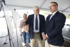 October 5, 2023 — Senator Maria Collett joined Representative Steve Malagari, Lansdale Borough officials and North Penn YMCA leadership to break ground on a new gymnasium at the Lansdale Area Family YMCA.