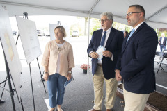 October 5, 2023 — Senator Maria Collett joined Representative Steve Malagari, Lansdale Borough officials and North Penn YMCA leadership to break ground on a new gymnasium at the Lansdale Area Family YMCA.