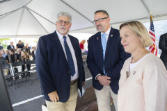 October 5, 2023 — Senator Maria Collett joined Representative Steve Malagari, Lansdale Borough officials and North Penn YMCA leadership to break ground on a new gymnasium at the Lansdale Area Family YMCA.