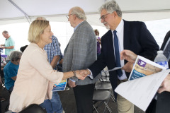 October 5, 2023 — Senator Maria Collett joined Representative Steve Malagari, Lansdale Borough officials and North Penn YMCA leadership to break ground on a new gymnasium at the Lansdale Area Family YMCA.