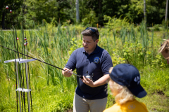 June 17, 2021: Senator Collett celebrates National Go Fishing Day  by participating in a Pennsylvania Fish and Boat Commission Meet-Up at Green Lane Park.