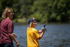 June 17, 2021: Senator Collett celebrates National Go Fishing Day  by participating in a Pennsylvania Fish and Boat Commission Meet-Up at Green Lane Park.