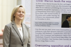 March 20, 2019: Sen. Collett visited the "The Long Road to LGBTQ+ Equality in Pennsylvania" exhibit, which opened in the PA Capitol this week.