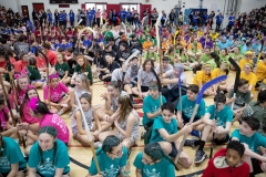 February 22, 2019: Senator Maria Collett attends the kick-off of the 43rd annual Keith Valley Challenge at Keith Valley Middle School in the Hatboro-Horsham school district and presented the school with a copy of Senate Resolution 28, recognizing today as “Keith Valley Challenge Day” in Pennsylvania.