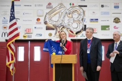 February 22, 2019: Senator Maria Collett attends the kick-off of the 43rd annual Keith Valley Challenge at Keith Valley Middle School in the Hatboro-Horsham school district and presented the school with a copy of Senate Resolution 28, recognizing today as “Keith Valley Challenge Day” in Pennsylvania.