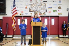 February 22, 2019: Senator Maria Collett attends the kick-off of the 43rd annual Keith Valley Challenge at Keith Valley Middle School in the Hatboro-Horsham school district and presented the school with a copy of Senate Resolution 28, recognizing today as “Keith Valley Challenge Day” in Pennsylvania.