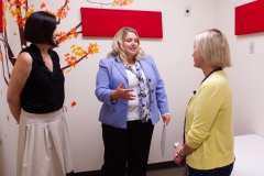 July 15, 2019: Senator Collett tours the Mission Kids Child Advocacy Center in Montgomery County .