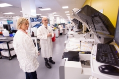 July 24, 2019:  Sen. Collett toured NMS in Horsham, one of the busiest and most comprehensive toxicology labs in the U.S. and one of the country’s major resources in understanding biological threats.