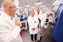 July 24, 2019:  Sen. Collett toured NMS in Horsham, one of the busiest and most comprehensive toxicology labs in the U.S. and one of the country’s major resources in understanding biological threats.