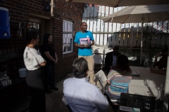 September 3, 2019: Elected officials work as servers for an hour to highlight the need for One Fair Wage.