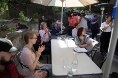 September 3, 2019: Elected officials work as servers for an hour to highlight the need for One Fair Wage.