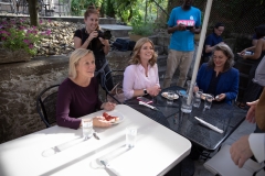 September 3, 2019: Elected officials work as servers for an hour to highlight the need for One Fair Wage.
