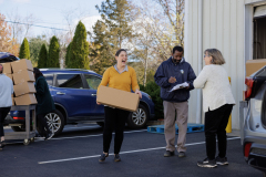 November 12, 2024: Senator Collett and Senator Cappelletti joined Mitzvah Circle for a Period Product Distribution event in November 2024.