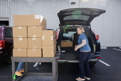 November 12, 2024: Senator Collett and Senator Cappelletti joined Mitzvah Circle for a Period Product Distribution event in November 2024.