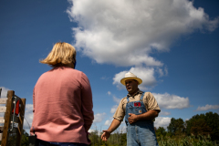 September 10, 2021: Senator Collett tours the Roth Farm in Spring Grove, PA.