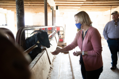 September 10, 2021: Senator Collett tours the Roth Farm in Spring Grove, PA.