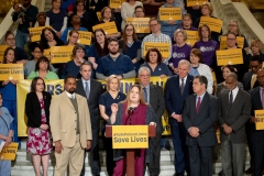 March 20, 2019: Senator Maria Collett RN and Representative Gene DiGirolamo held a press conference today to introduce their legislation to set safe nurse-to-patient limits in Pennsylvania hospitals.