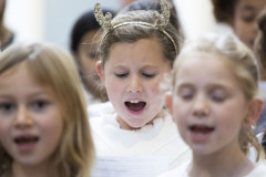 December 12, 2023: Sen. Collett attends a holiday performance in the Capitol by the Fort Washington Elementary School Choir.