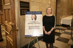 January 1, 2019: Senator  Maria Collett is sworn in to her 1st term in the Pennsylvania State Senate.