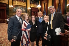 January 1, 2019: Senator  Maria Collett is sworn in to her 1st term in the Pennsylvania State Senate.