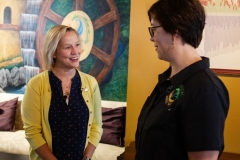 July 15, 2019: Senator Collett acts as the brewer for the day at Tannery Run Brew Works in Ambler.