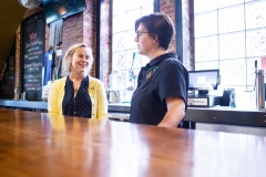 July 15, 2019: Senator Collett acts as the brewer for the day at Tannery Run Brew Works in Ambler.