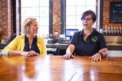 July 15, 2019: Senator Collett acts as the brewer for the day at Tannery Run Brew Works in Ambler.