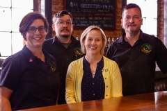 July 15, 2019: Senator Collett acts as the brewer for the day at Tannery Run Brew Works in Ambler.