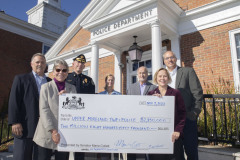 November 2, 2022: Upper Moreland Township & PD Check Presentation and Tour