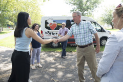 July 13, 2023: Sen. Collett & Secretary Redding Tour Variety During Urban Agriculture Week