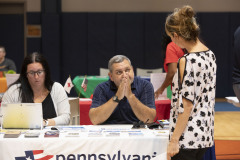 September 9, 2022:  Sen. Collett hosted a Veterans Lunch and Resource Fair at Montgomery Township Community and Recreation Center in Montgomery County