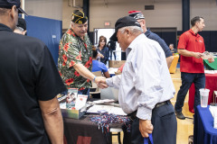 9 de septiembre de 2022: La senadora Collett organizó un almuerzo para veteranos y una feria de recursos en el Centro Comunitario y Recreativo de Montgomery Township, en el condado de Montgomery.