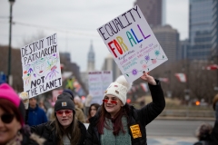 January 19, 2019:  Senator Maria Collett joins thousands at the 3rd Annual Women's March in Philadelphia.