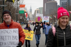 January 19, 2019:  Senator Maria Collett joins thousands at the 3rd Annual Women's March in Philadelphia.