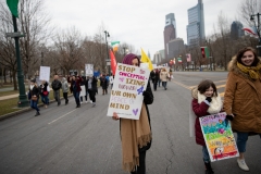 January 19, 2019:  Senator Maria Collett joins thousands at the 3rd Annual Women's March in Philadelphia.