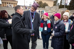 January 19, 2019:  Senator Maria Collett joins thousands at the 3rd Annual Women's March in Philadelphia.
