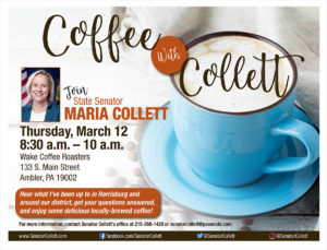Coffee with Collett in Ambler