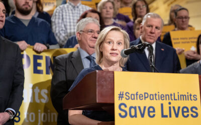 सीनेटर कोलेट ने पीए नर्सों की देखभाल और समर्थन में सुधार के लिए रोगी सुरक्षा अधिनियम को फिर से पेश किया