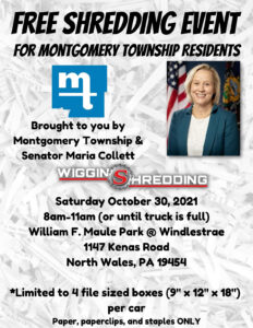 Shredding Event for Montgomery Township Residents