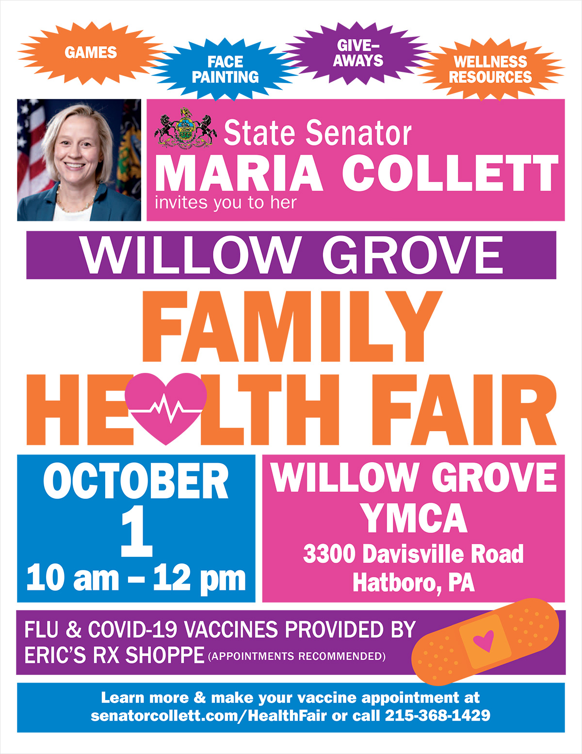 Senior Health Fair - Octubre 1, 2022