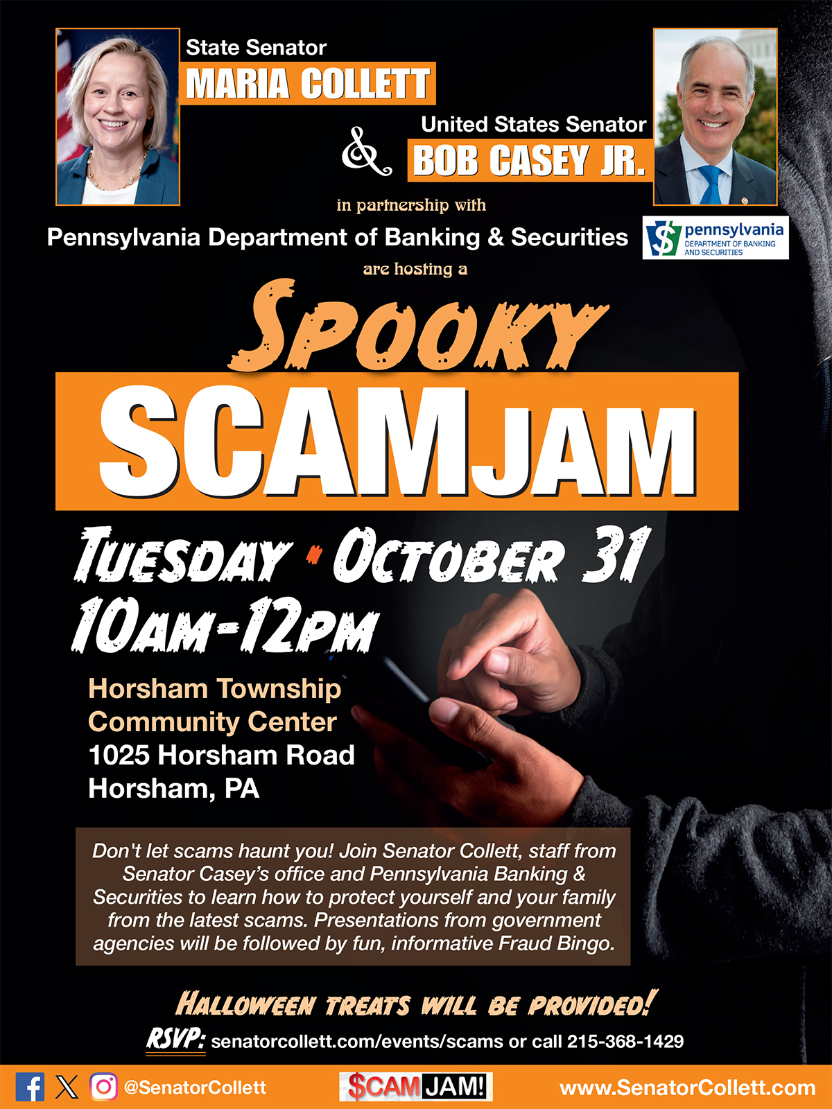 Spooky Scam Jam - October 31, 2023