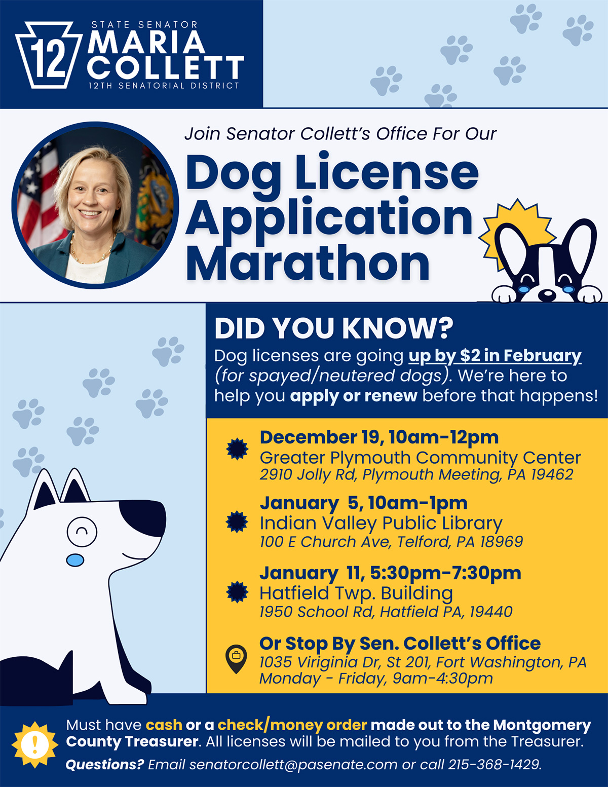 Dog Licensing Application Marathon