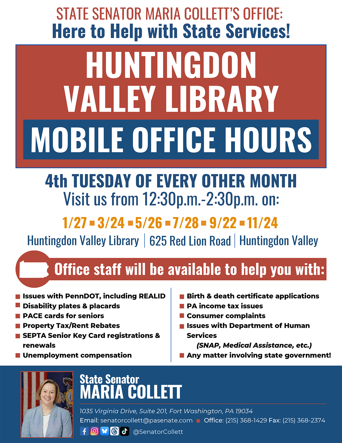 Huntingdon Valley Library Mobile Office