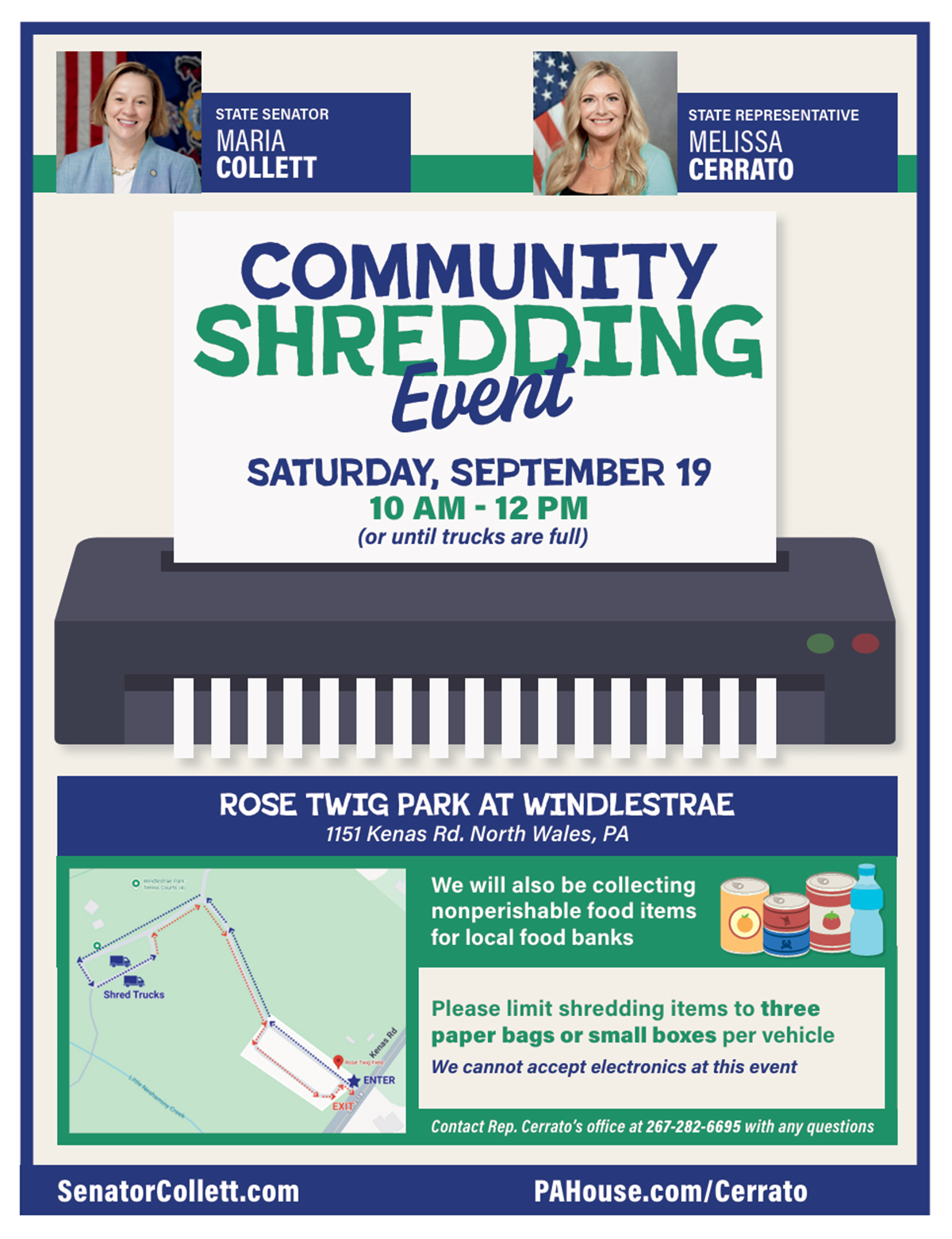 Community Shredding Event - September 19, 2026